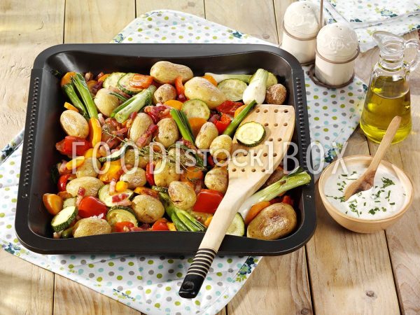Kartoffel und Gemüse vom Blech 2