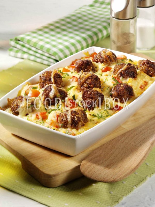Kartoffelpüree-Gratin mit Hackfleisch 2