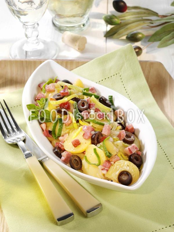 Kartoffel-Schinken-Salat