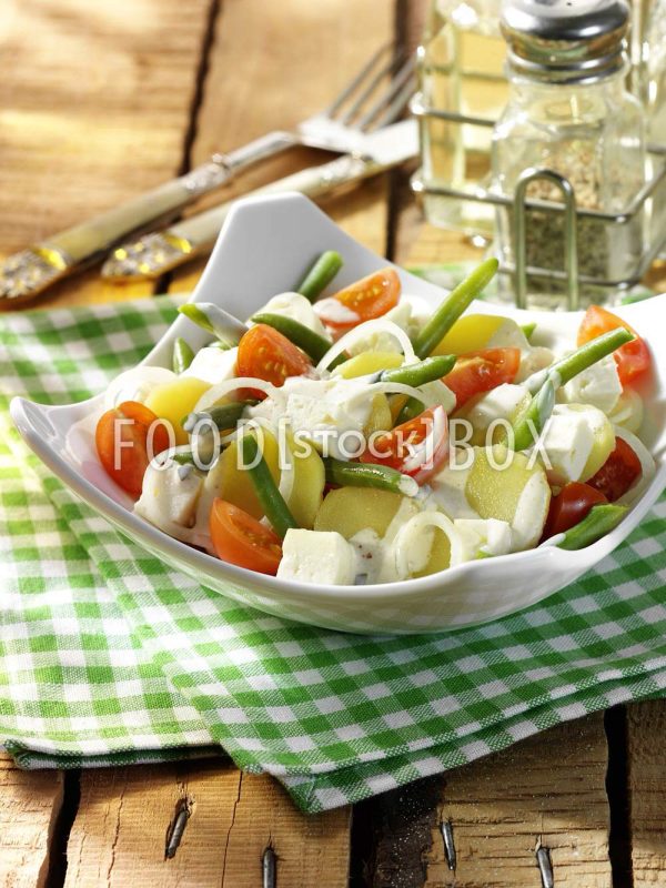 Kartoffel-Bohnen-Salat
