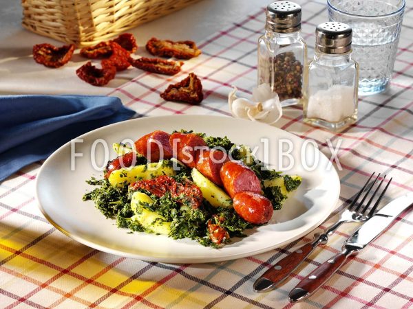 Kartoffel-Grünkohl-Pfanne