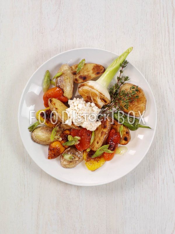 Kartoffelpfanne mit Dipp