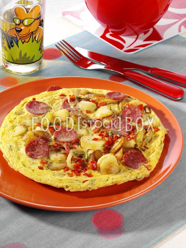 Kartoffelpizza mit Zwiebeln