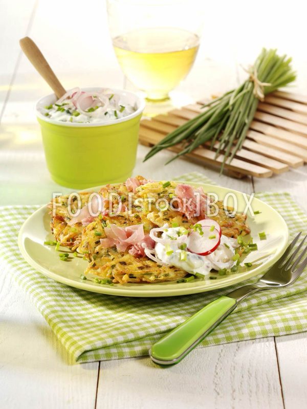 Kartoffelplätzchen mit Schnittlauch 1