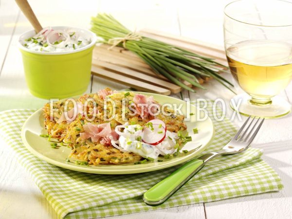 Kartoffelplätzchen mit Schnittlauch 2