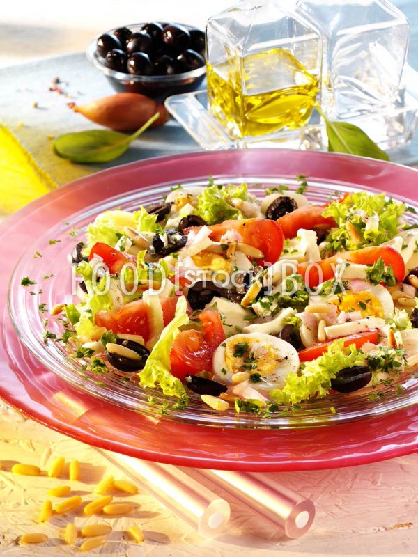 Kartoffelsalat mit Mozzarella