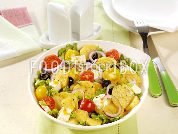 Kartoffelsalat mit Tomaten 2