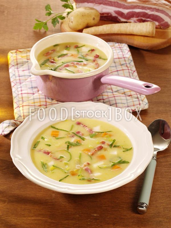 Kartoffelsuppe aus Böhmen