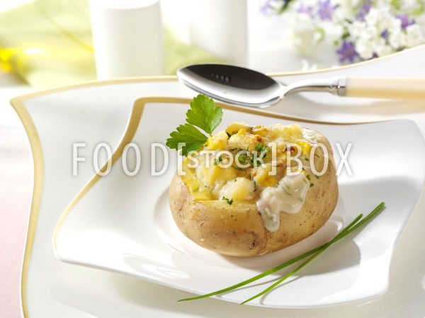 Kartoffelsuppe mit Mais