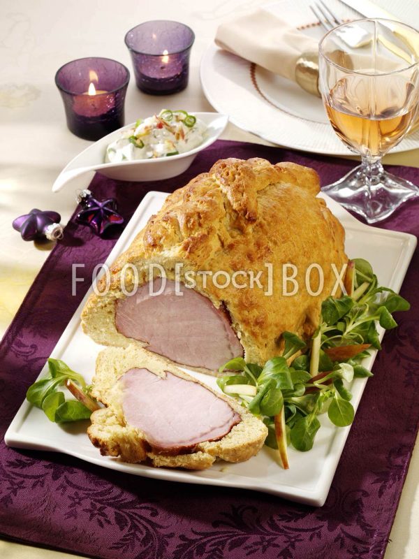 Kasseler im Brioche-Mantel