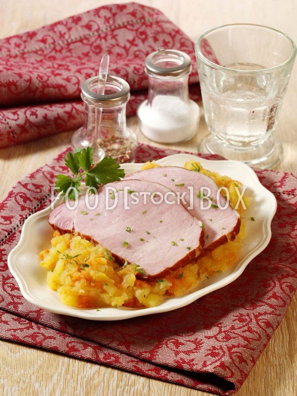 Kasseler mit Steckrübenmus / Diabetiker