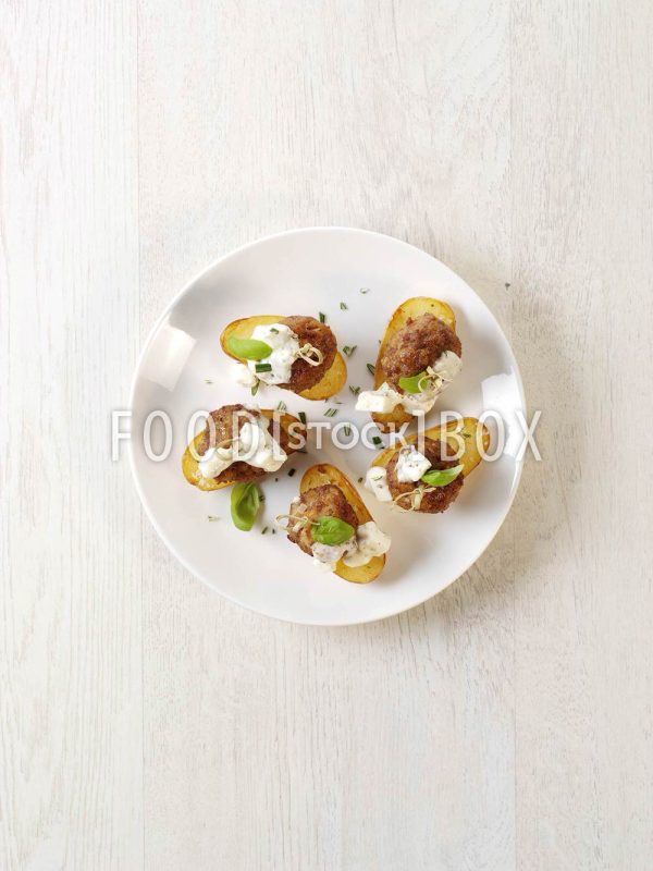 Kartoffel-Hack-Pralinen