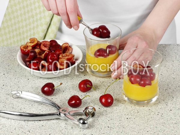 Kirsch-Gelee Step 2