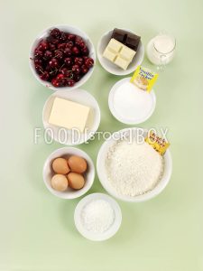 Versunkener Kirsch-Marmorkuchen Step 1