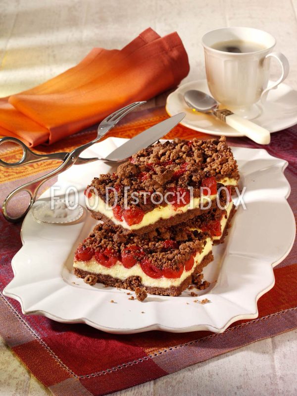Kirsch-Schokoladen Streuselkuchen 2