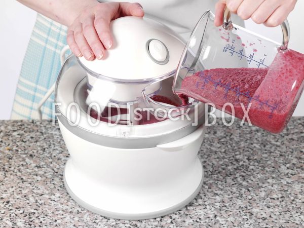 Kirsch-Eis mit Sekt 4