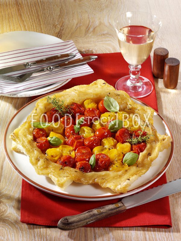 Kirschtomaten-Tarte-Tatin
