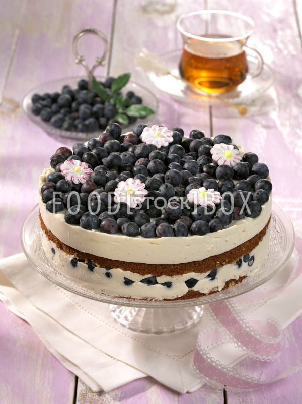 Kleine Blaubeer-Torte 1