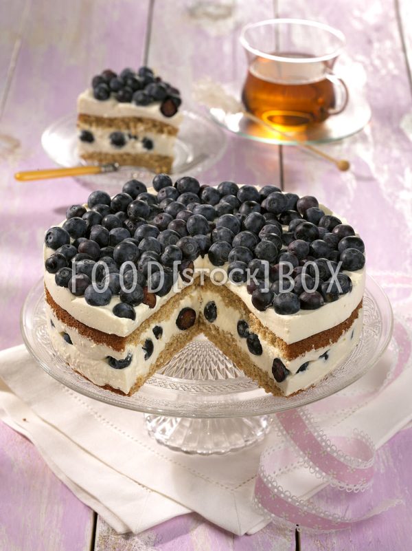 Kleine Blaubeer-Torte 3