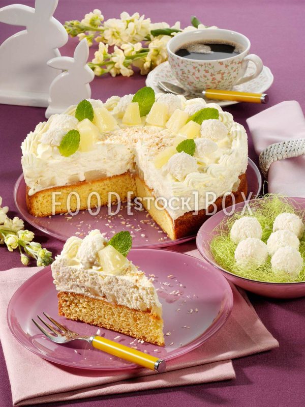 Kokostorte mit Raffaelo