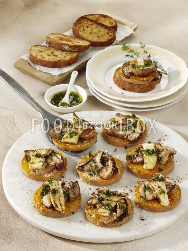 Kürbis-Crostini 1