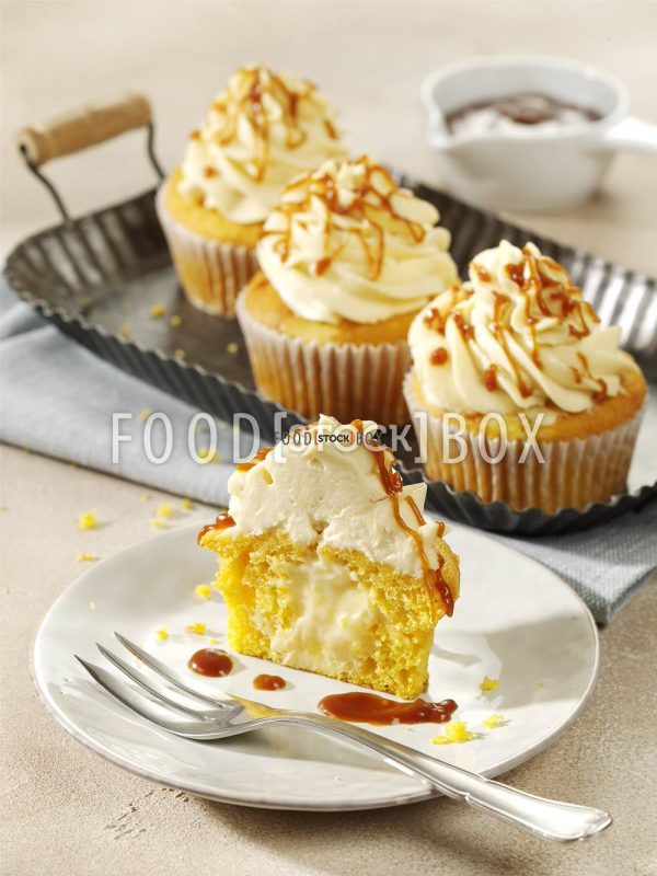 Kürbismuffins mit Cheesecake-Füllung 2