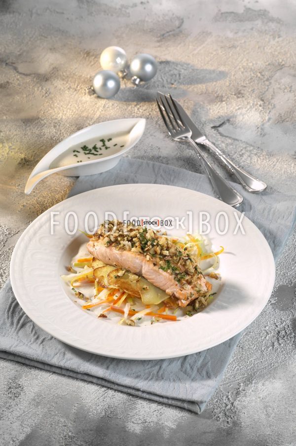 Lachs mit Nusskruste 3