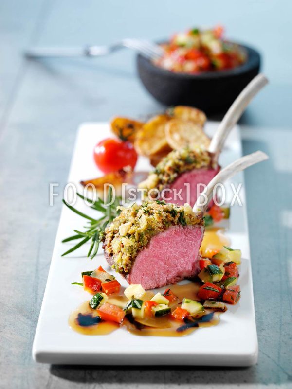Lammkotelett mit Kräuterkruste 2