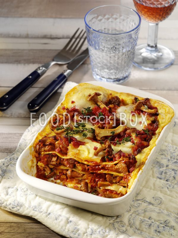 Lasagne mit Schinken