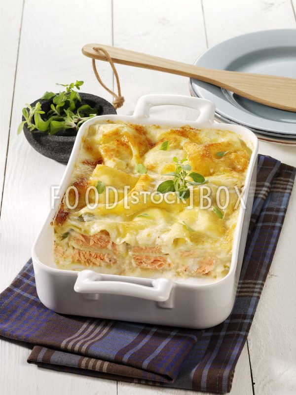 Lasagne mit Lachs