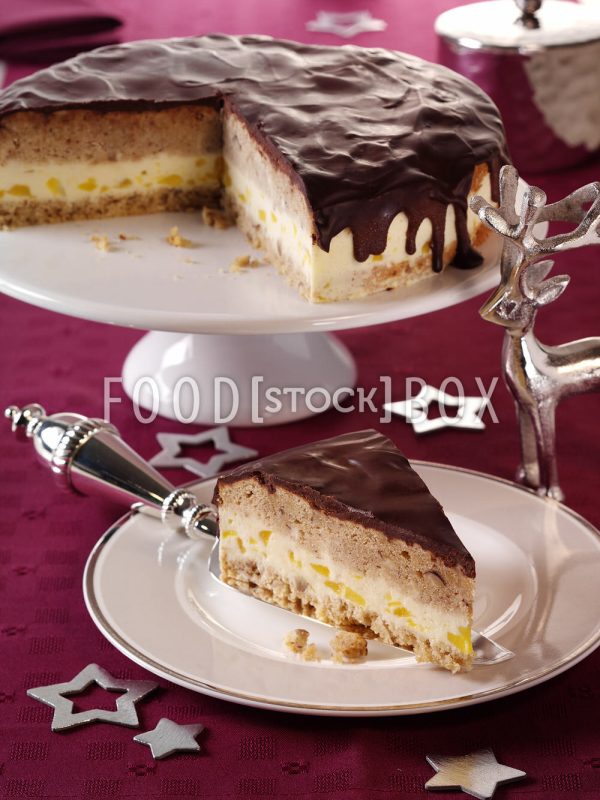 Lebkuchen-Mango-Torte