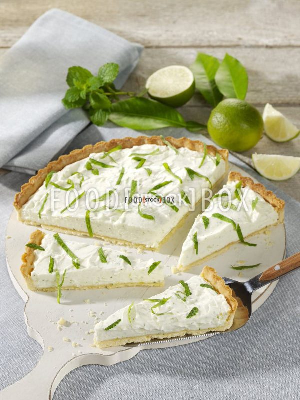 Limetten-Frischkäse-Tarte2