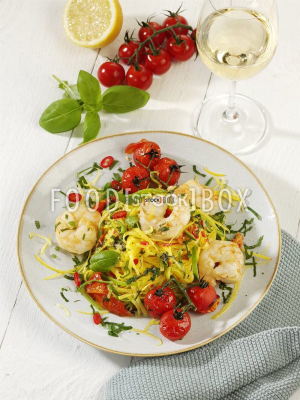 Linguine in Weißwein-Zitronensauce