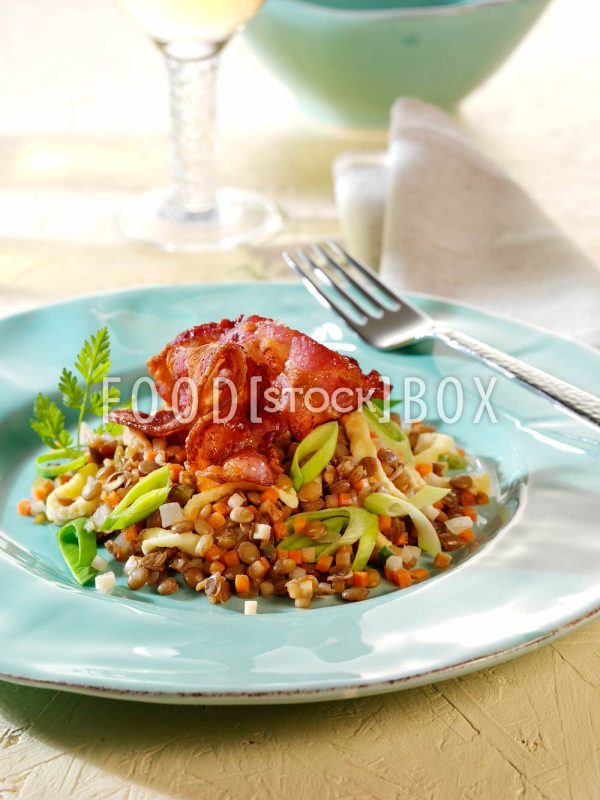 Linsengemüse mit Spätzle