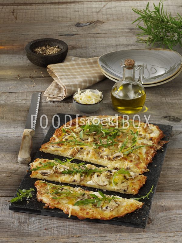 Low-Carb-Flammkuchen