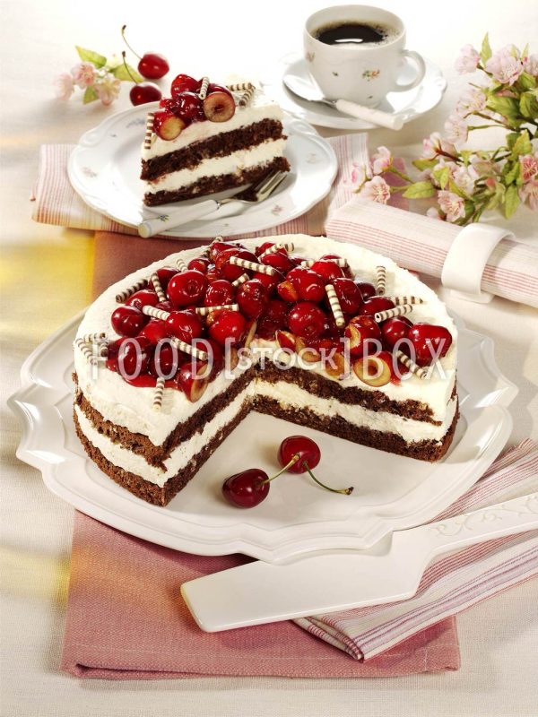 Kirschtorte mit Mascarpone