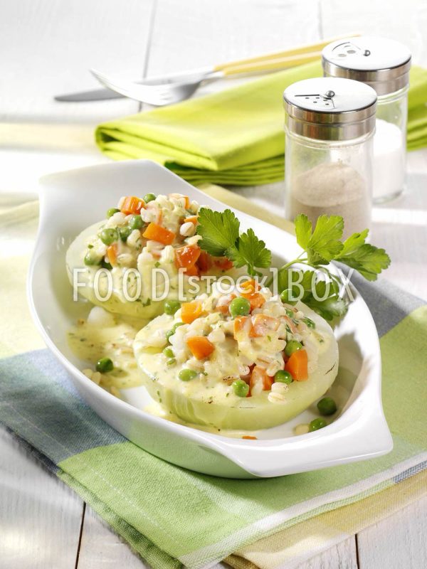 Kohlrabi mit feiner Gemüsefüllung 3