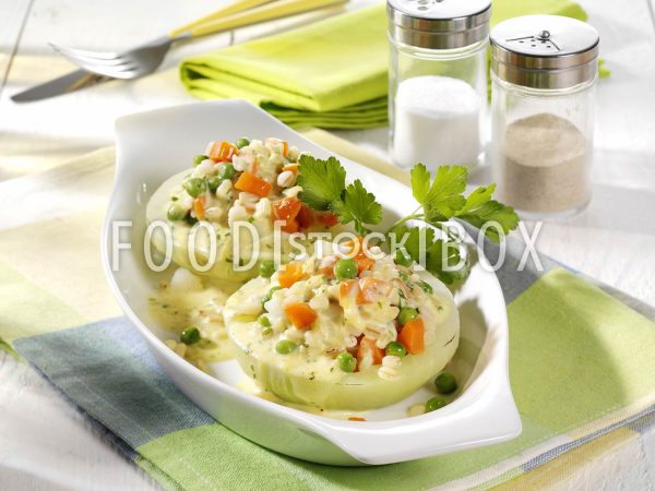 Kohlrabi mit feiner Gemüsefüllung 4