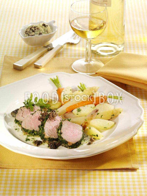 Kalbsfilet mit Morchelbutter 2