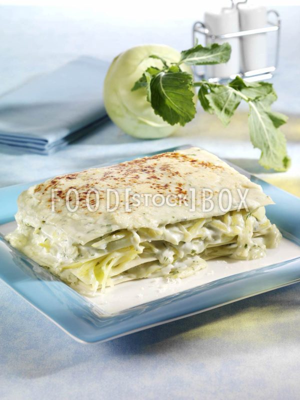 Kohlrabi-Lasagne 1