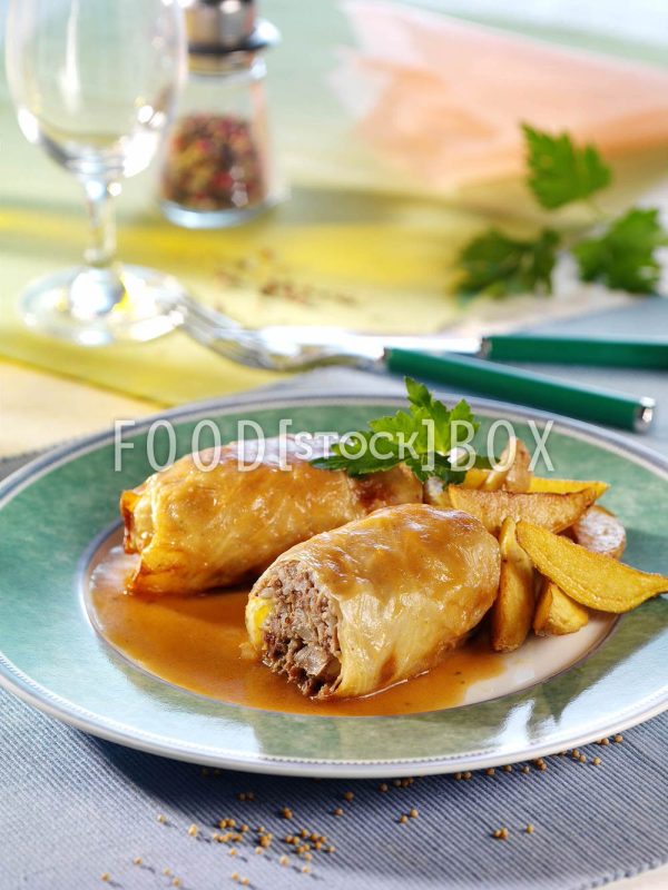 Kohlrouladen mit Kartoffeln 2