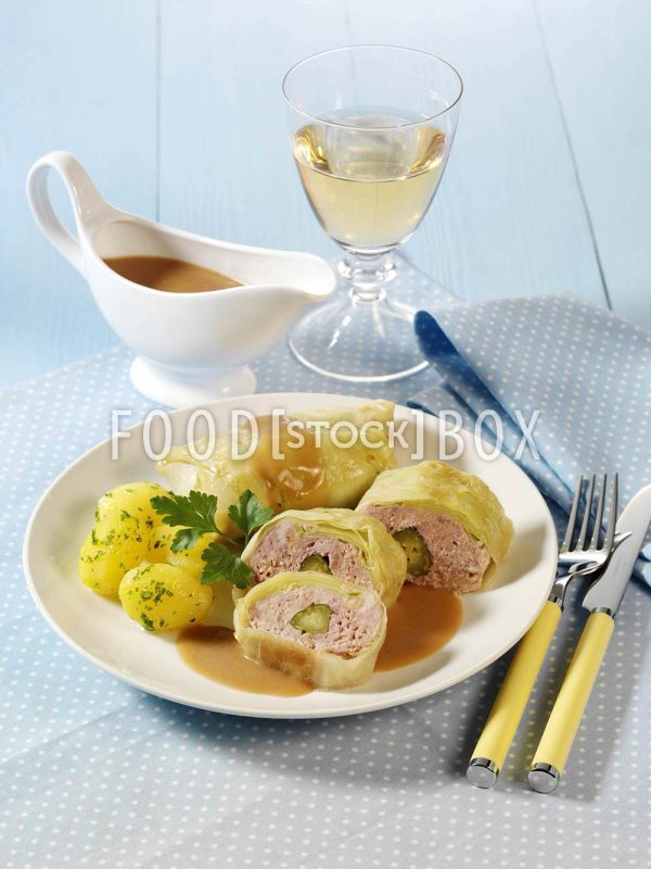 Kohlrouladen mit Mett 2