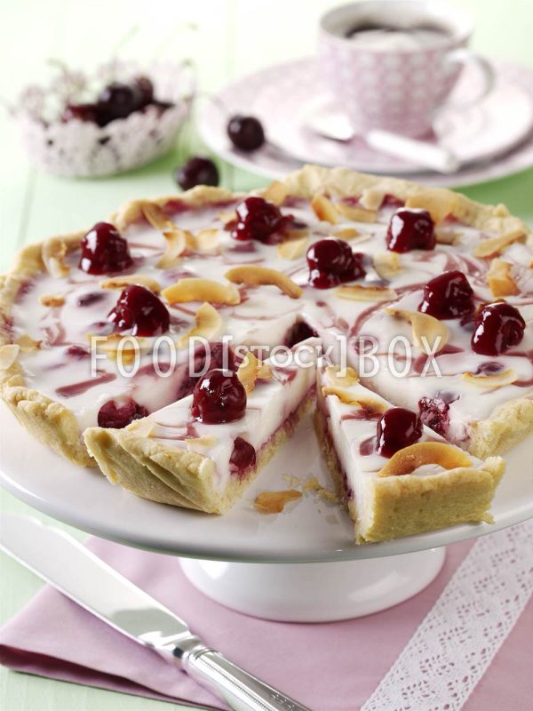 Kokos-Kirsch-Kuchen 3
