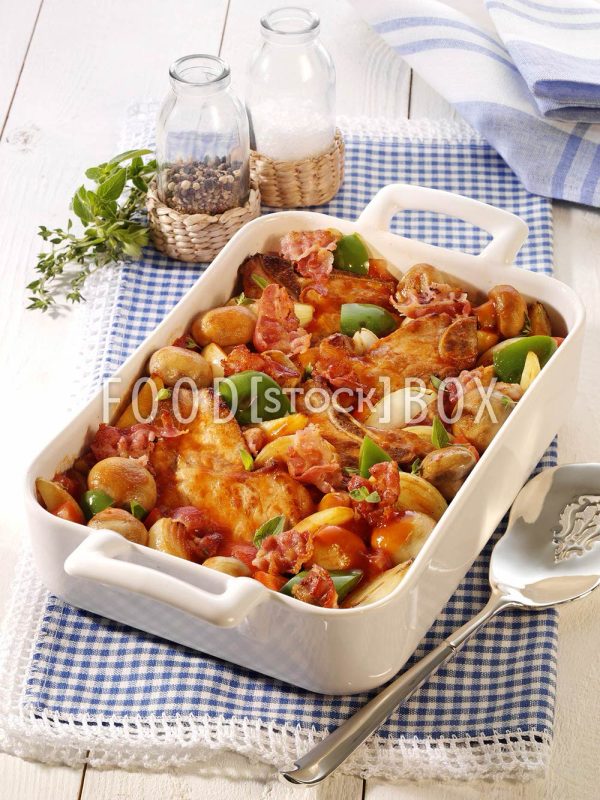 Kotelett in Tomatensauce