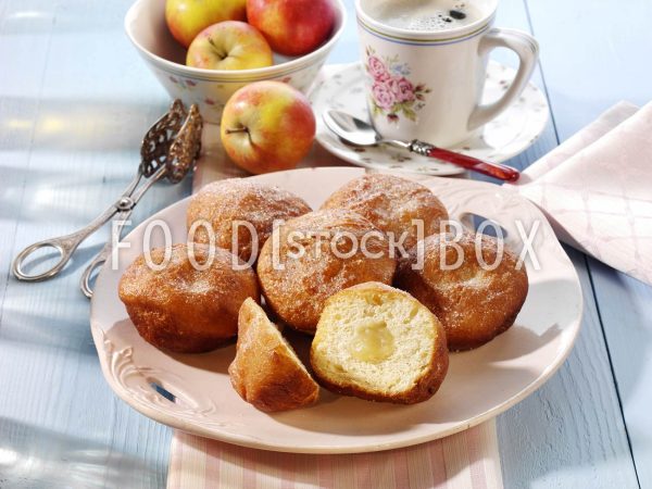 Krapfen mit Apfelmus 2