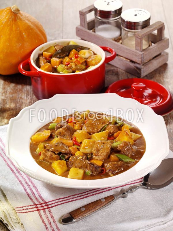 Kürbis-Gulasch