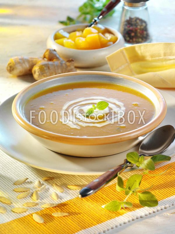 Kürbiscremesuppe