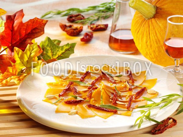 Kürbis-Carpaccio