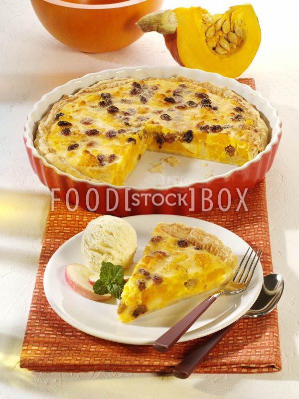 Kürbiskuchen mit Zimt