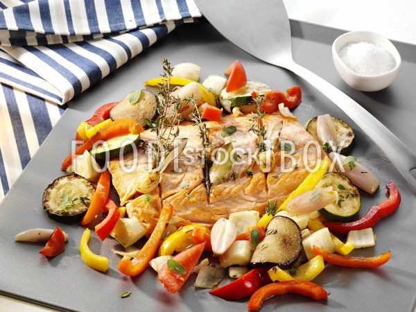 Lachs aus dem Ofen 1